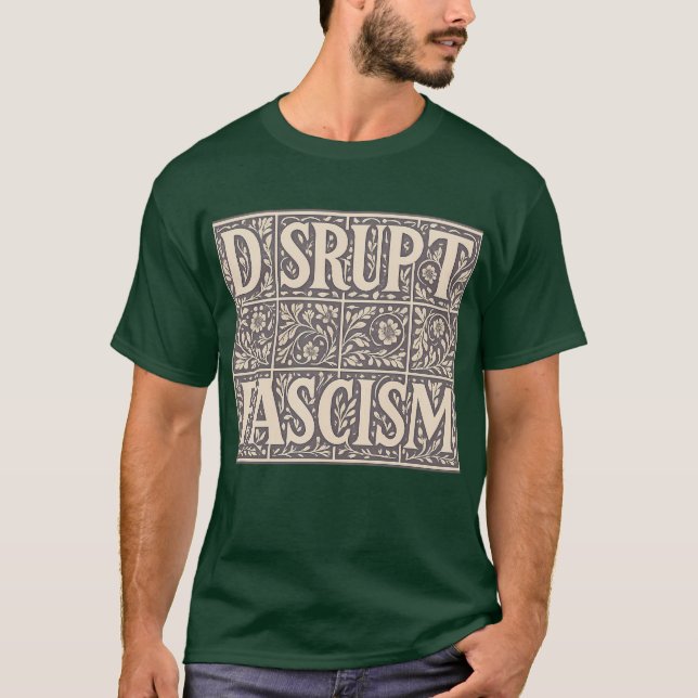 CAMISETA DISRUPT FASCISM (Frente)