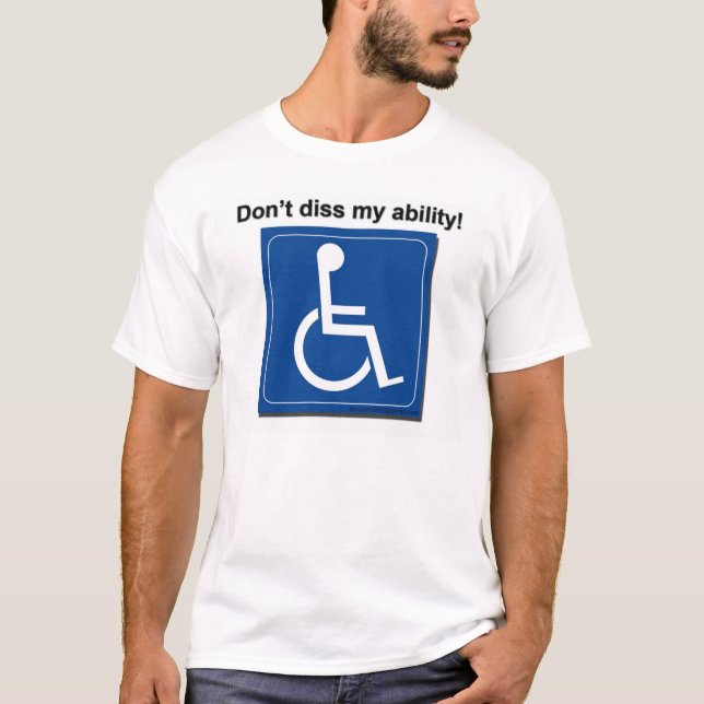 Camiseta dissability (Frente)