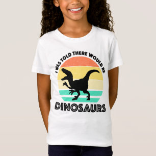 Camiseta Disseram-me que Haveria Dinossauros