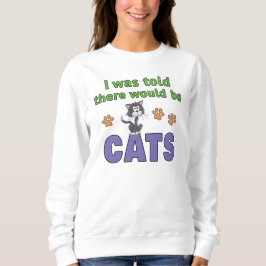 Camiseta Disseram-me que haveria GATOS