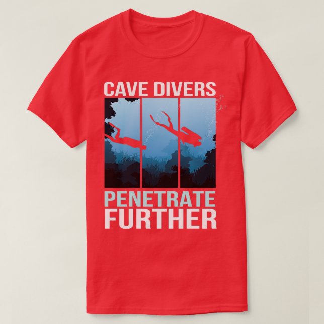 Camiseta Dissipador de Cavernas Penetrado (Frente do Design)