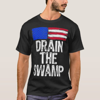 Camiseta Dissipe O Tanque Do Pântano Para Cima