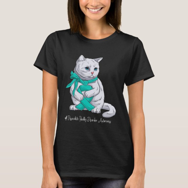 Camiseta Dissociative Identity Disorder Awareness Month Tea (Frente)