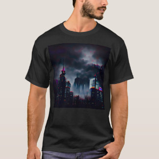 Camiseta Distância da realidade Arte digital feita por arti