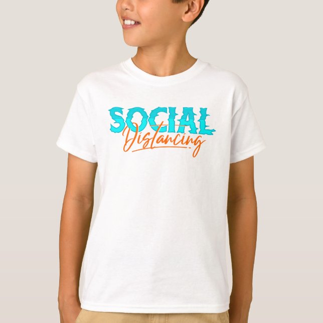 Camiseta Distância social (Frente)