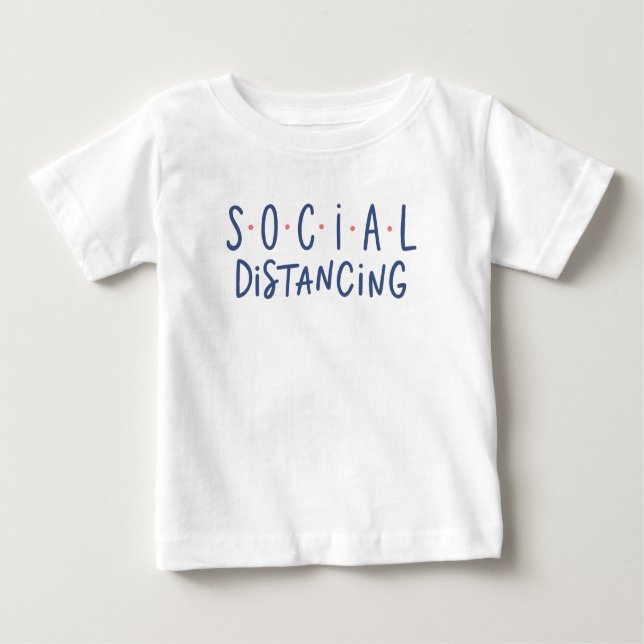 Camiseta  Distância social (Frente)