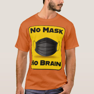 Camiseta Distância social da máscara de Visto Pro Mask