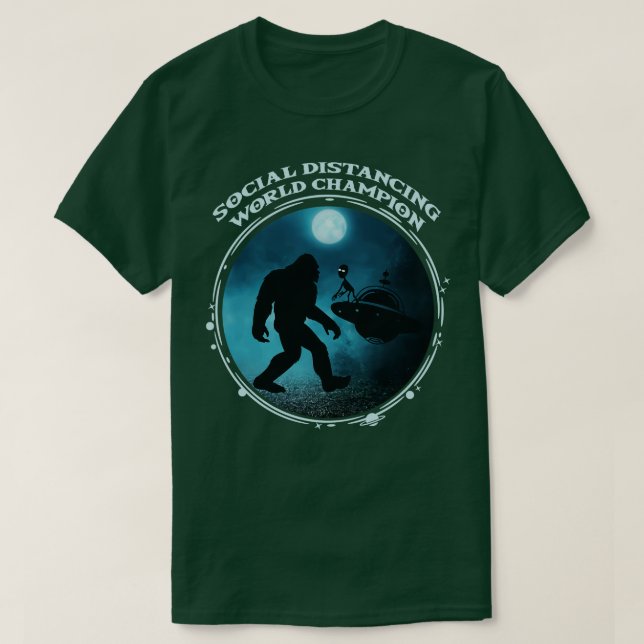 Camiseta distanciamento social (Frente do Design)