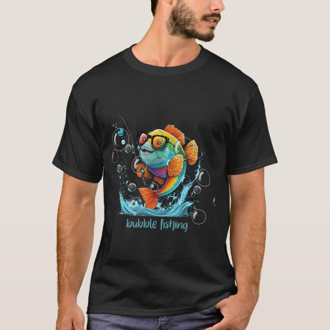 Camiseta Distanciamento Social na Pesca com Mosca (Frente)