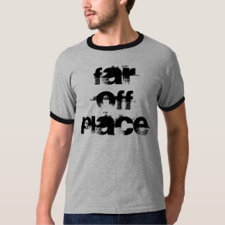 Camiseta Distante fora do lugar