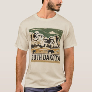 Camiseta Distante Grunge Dakota do Sul