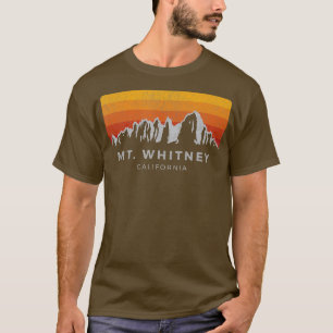 Camiseta Distante Monte Whitney California Sunrise