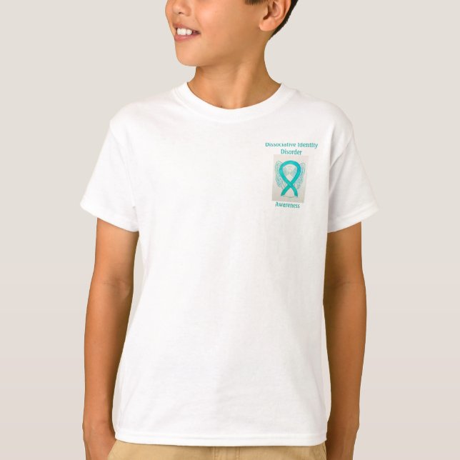 Camiseta Distinção de Identidade Sensibilização Anjo Tee (Frente)