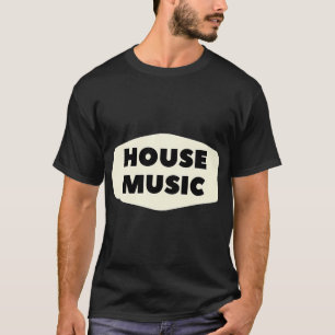 Camiseta Distintivo de Música House