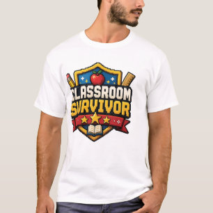 Camiseta Distintivo de Professor Gamer