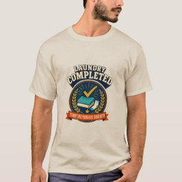 Camiseta Distintivo de Vitória de Tarefa Concluída de Lavan