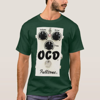 Camiseta Distorção de Sobretração do Pedal de Violão OCD de