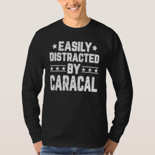 Camiseta Distração Fácil Por Caracal Animal Caracal