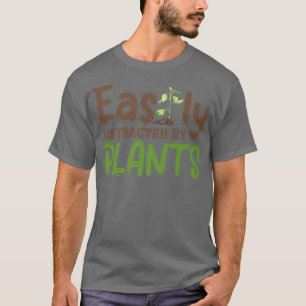 Camiseta Distração Fácil Por Gardener Gardener De Plantas