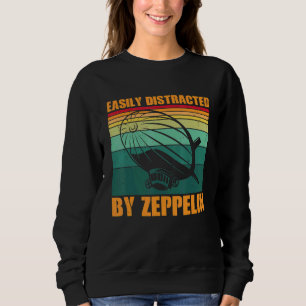 Camiseta Distraído Facilmente Por Ares Blimp Dirigíveis Zep
