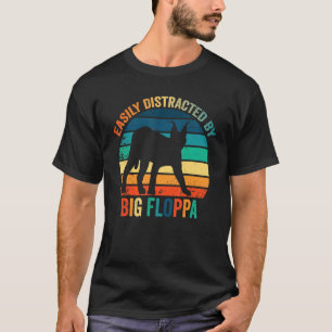 Camiseta Distraído Facilmente Por Big Floppa Big Meme Carac