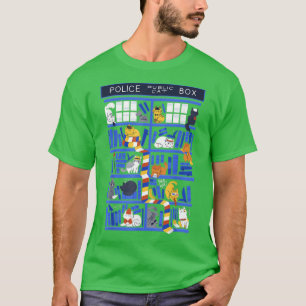 Camiseta Distraído facilmente por gatos e livros Cat & Book