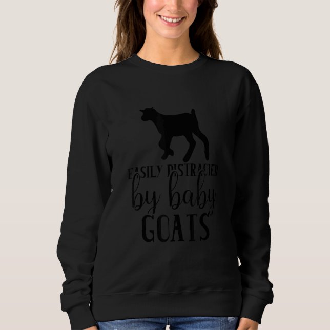 Camiseta Distraído Facilmente Por Mensagem De Capim De Bebê (Frente)