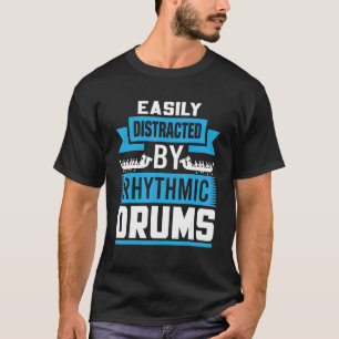 Camiseta Distraído Facilmente Por Tambores Rítmicos - Barco