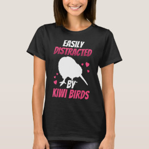 Camiseta Distraído por Kiwi Bird, Nova Zelândia, Kiwi