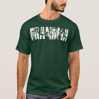 Camiseta Distressed Best Grandma Ever Guitar Lover Guitaris