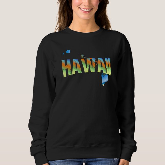 Camiseta Distressed Hawaii (Frente)