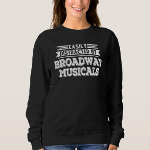 Camiseta Distribuído Facilmente Pela Broadway Musicals Broa