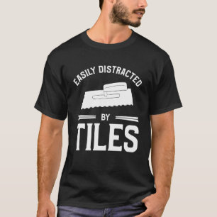 Camiseta Distribuído Facilmente Por Azulejos Tilers Azulejo