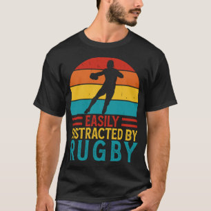 Camiseta Distribuído Facilmente Por Rugby - Jogador Engraça