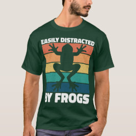 Camiseta Distribuído Facilmente Por Sapos Amantes Coloridos