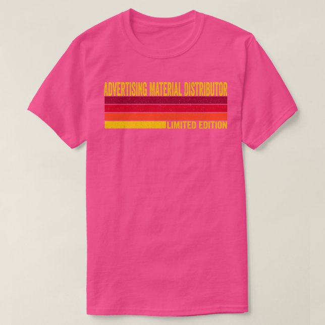 Camiseta Distribuidor de material publicitário (Frente do Design)