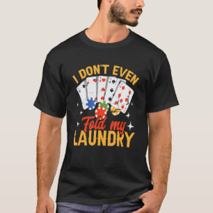 Camiseta Distribuidor de Pôquer Cassino - Eu Nem Dobro Minh