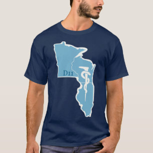 Camiseta Distrito 11 Formadores Athletic De Grande Dimensão