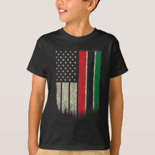 Camiseta Distrito de Bandeira Pan-Africana da UNIA