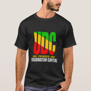 Camiseta Distrito De Columbia Udc Souvenir Hbc Design Urban