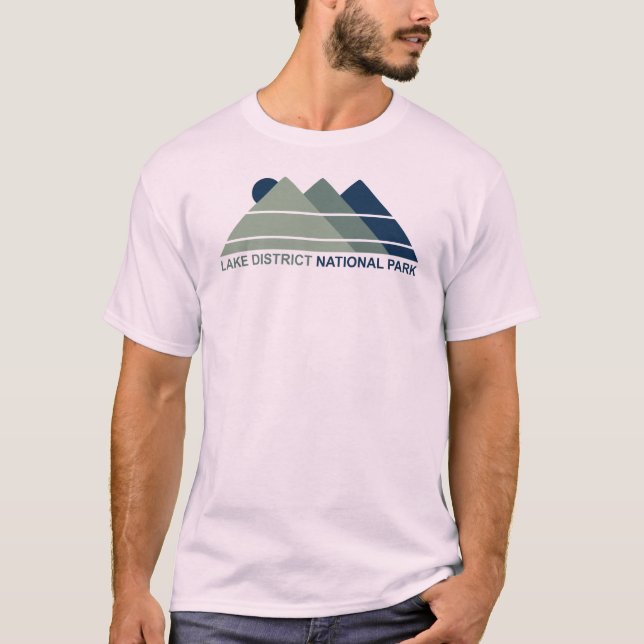 Camiseta Distrito de Lake National Park Mountain Sun (Frente)