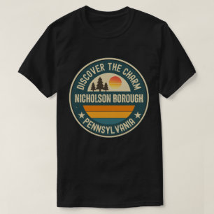 Camiseta Distrito de Nicholson, Pensilvânia