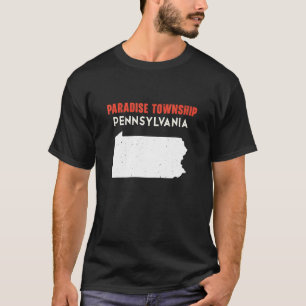 Camiseta distrito de Paradise Pensilvânia EUA State America