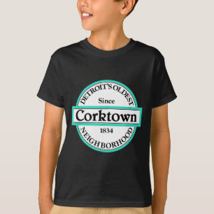 Camiseta Distrito Histórico da Vizinhança de Corktown em De