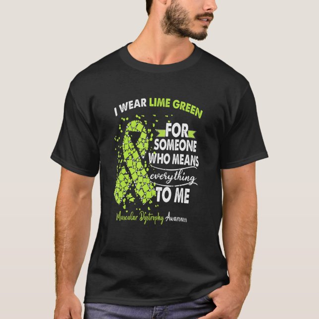 Camiseta Distrofia Muscular Atenção Guerreiro Apoio I (Frente)