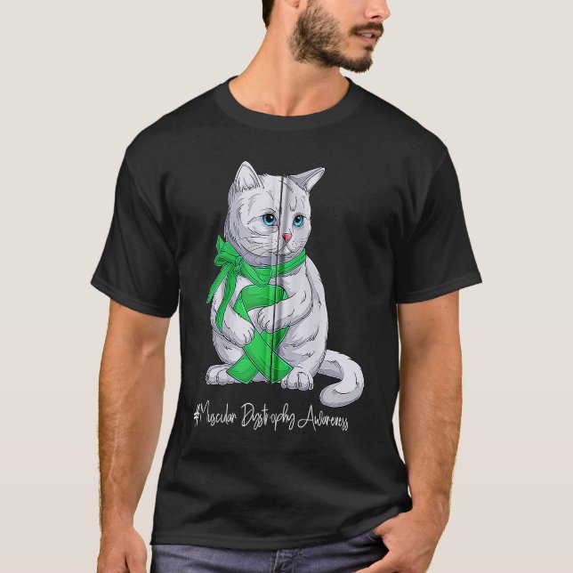 Camiseta Distrofia Muscular Nacional Sensibilização Mês Ver (Frente)