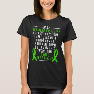 Camiseta Distrofia Muscular Sensibilização Eu Vou Voltar Pa