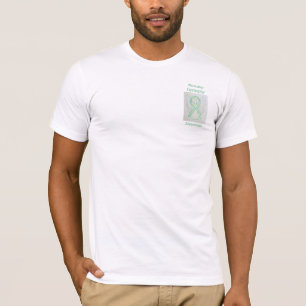 Camiseta Distrofia Muscular Sensibilização Fita Angel Tee