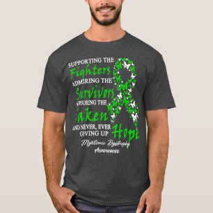 Camiseta Distrofia Myotónica Sensibilização Para A Luta