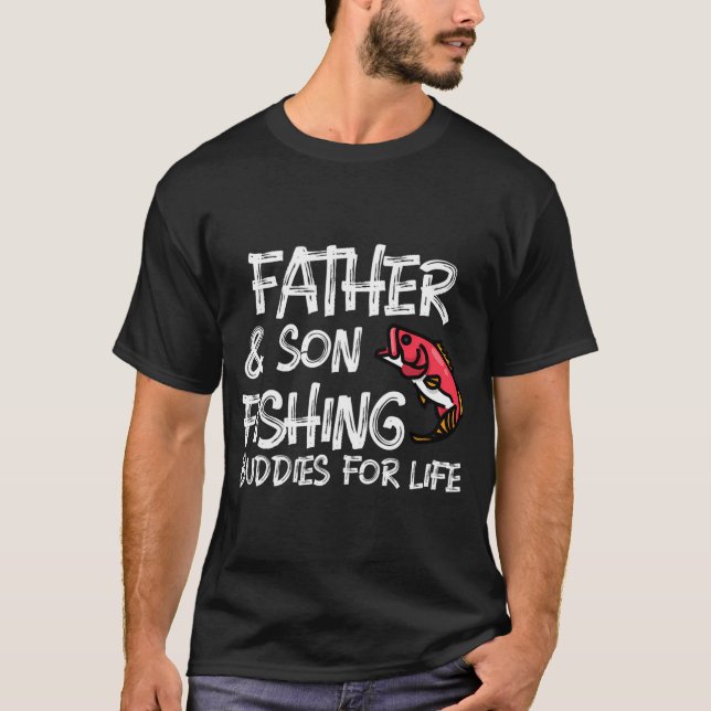 Camiseta ditado de pesca no gelo (Frente)